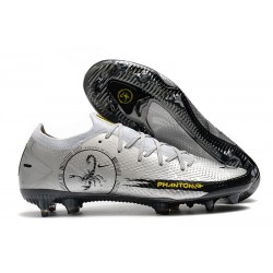 Zapatillas de fútbol Nike Phantom Scorpion Elite FG Plata Negro