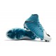 Botas de fútbol de hombre Hypervenom Phantom III Dynamic Fit FG Nike - Azul Blanco