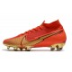 Botas Nike Mercurial Superfly 7 Elite DF FG CR100 Rojo Or