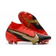 Nike Mercurial Superfly 7 Elite DF FG Rojo Negro Oro