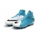 Botas de fútbol de hombre Hypervenom Phantom III Dynamic Fit FG Nike - Azul Blanco