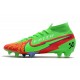 Scarpe Nike Mercurial Superfly 7 Elite DF FG Verde Rojo