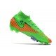 Scarpe Nike Mercurial Superfly 7 Elite DF FG Verde Rojo