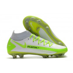 Zapatillas de Fútbol Nike Phantom GT Elite DF FG Blanco Verde