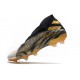 adidas Nemeziz 19+ FG Zapatillas Fútbol Blanco Dorado Metalizado Negro