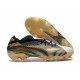 Bota de fútbol adidas Nemeziz 19.1 FG Blanco Dorado Metalizado Negro