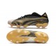 Bota de fútbol adidas Nemeziz 19.1 FG Blanco Dorado Metalizado Negro