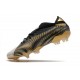 Bota de fútbol adidas Nemeziz 19.1 FG Blanco Dorado Metalizado Negro