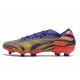 Bota de fútbol adidas Nemeziz 19.1 FG Tinta Energia Rosa Senal Verde