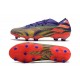 Bota de fútbol adidas Nemeziz 19.1 FG Tinta Energia Rosa Senal Verde