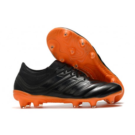 adidas Copa 19.1 FG Zapatillas de Fútbol - Negro Naranja
