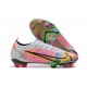 Botas de Fútbol Nike Mercurial Vapor 14 Elite FG Blanco Platino Rosa