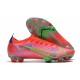 Botas Nike Mercurial Vapor 14 Elite FG Carmesi Plateado Metalizado